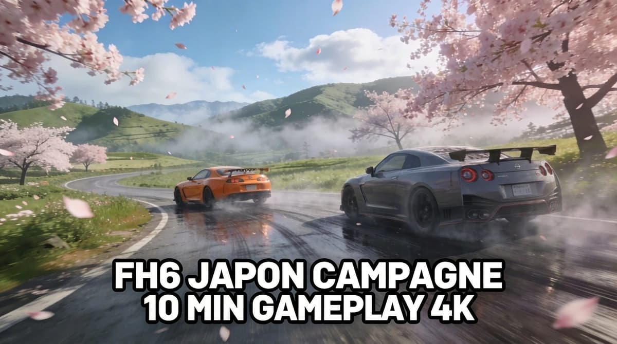 Forza Horizon 6 gameplay vidéo : 10 minutes impressionnantes au Japon !